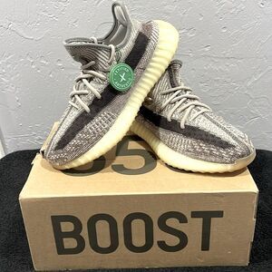 🔥🔥 Yeezy Adidas Boost 350 V2 in Zyon Black / Gray - Kanye West - Men Sz 7.5 -E